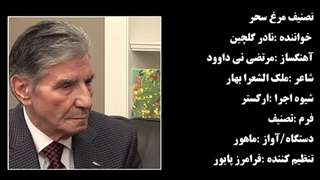 ترانه جاودانه مرغ سحر