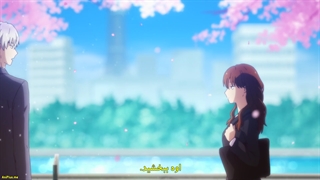 انیمه  Koori Zokusei Danshi to Cool na Douryou Joshi قسمت 1 با زیرنویس فارسی