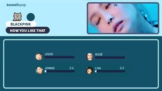 تقسیم لاین آهنگ How you like that از بلک پینک Blackpink