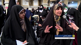 روایت یک خبرنگار دختران ایرانی از دیدار بانوان فرهیخته با رهبر معظم انقلاب - دیماه ۱۴۰۱
