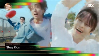 کات برد جایزه “Most popular group” توسط استری‌کیدز در مراسم Golden disc awards 2023