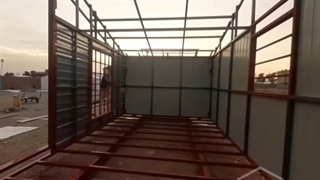 مراحل ساخت کانکس ویلایی