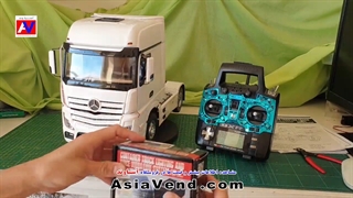 اسباب بازی بنز آکتروس کنترلی شارژی | AV Hobby