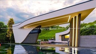 طراحی ویلای مدرن در کلاردشت | شرکت مدرن ویلا