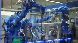 سیستم 7 ربات-45 محوره یاسکاوا | تی اس گروپ ارائه دهنده ربات صنعتی یاسکاوا و خدمات نصب و پشتیبانی