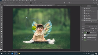 ویرایش جادوی در فتوشاپ