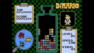 بازی قدیمی دکتر ماریو میکرو