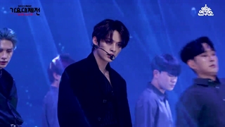 فن کم اجرای "Leeknow-straykids" با آهنگ "taste" در "mbc"