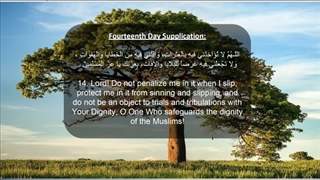 Daily Prayers During Ramadan Day (14) | دعای مخصوص ماه رمضان روز (14)