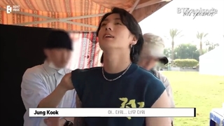 پشت صحنه MV Dreamers جونگکوک در قطر(درخواستی)