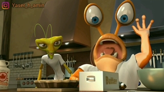 انیمیشن کوتاه نبرد آشپزخانه‌ای دوبله فارسی با صدای یاسر حقایق امین