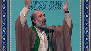 مدیحه‌سرائی سیدحسین گل ختمی قمصری محضر رهبر معظم انقلاب ۱۴۰۱/۱۰/۲۲