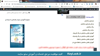 نمونه کار سئو سایت نقاشی و بازسازی ساختمان با 8 کلمه کلیدی در گوگل