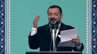 مدیحه سرایی قحطان البدیری از عراق محضر رهبر معظم انقلاب ۱۴۰۱/۱۰/۲۲