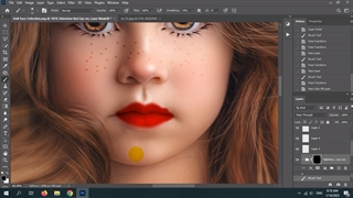 براش آرایش در فتوشاپ