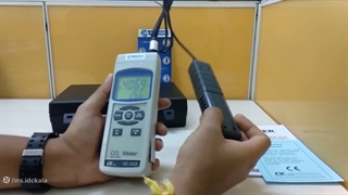 آموزش و نحوه استفاده از گازسنج لوترون LUTRON GC-2028