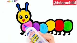 ۱۰۴. آموزش سوره همزه - آموزش نقاشی همراه با پخش سوره های قرآن