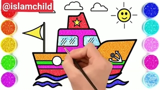 ۱۰۱. آموزش سوره القارعه  - آموزش نقاشی همراه با پخش سوره های قرآن