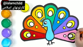 ۹۹. آموزش سوره زلزله - آموزش نقاشی همراه با پخش سوره های قرآن