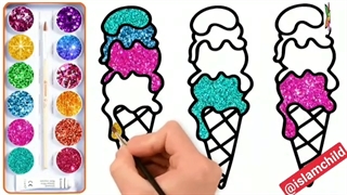 ۹۷. آموزش سوره قدر - آموزش نقاشی همراه با پخش سوره های قرآن