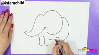 ۹۶. آموزش سوره علق - آموزش نقاشی همراه با پخش سوره های قرآن