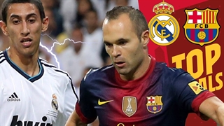 بهترین گل های بارسلونا مقابل رئال مادرید در سوپرکاپ