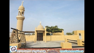 مسجد روستای باغو کیش - اجرای کاهگل ضدآب -کاهگل کیش