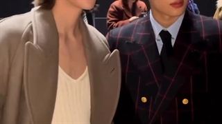 پرسی (زیویر) در هفته مد گوچی در میلان / لباسش چطوره!؟؟