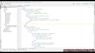 ساخت فرم لاگین با html و css