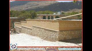 جداره سازی روستای هدف گردشگری دشتک استان فارس با کاهگل نانو