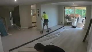 لمینت کف خانه