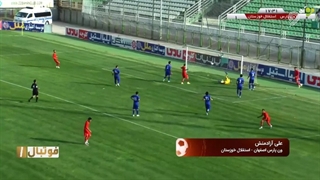 گل های ون پارس در نیم فصل لیگ یک