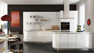 کابینت لمی گلاس جدیدترین کابینت های لمی گلاس-وود استون