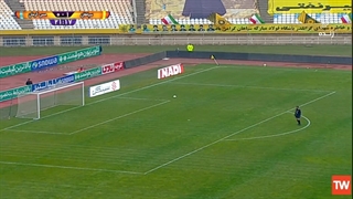 عملکرد شهدادنژاد در بازی برابر سپاهان