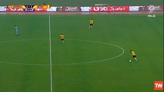 گل دوم سپاهان برابر مس کرمان