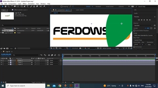 15.B.علیرضا عشقی _آموزش افترافکت _متحرک کردن لوگوی ساخته شده درایلاستریتوربخش 2_آپلود بهمن جولائی