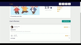 PHP Reviews & Rating System - [ P 01 ] - Database & Header