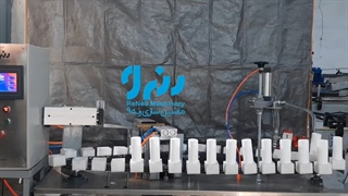 دستگاه اتوماتیک پرکن و پرس تیوپ