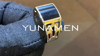 انگشتر طلای مردانه یونامن Y429