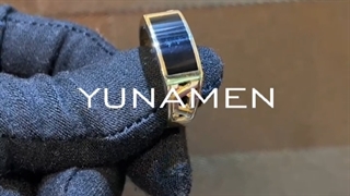 انگشتر طلای مردانه یونامن Y430