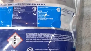 تشخیص تاریخ انقضا قرص ماشین ظرفشویی فینیش و فیری