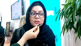 گفتگو ویدئویی با مریم خانی فر مدیرعامل شرکت پوشش گستر ایرانیان در نمایشگاه دستاوردهای زنان موثر ایرانی