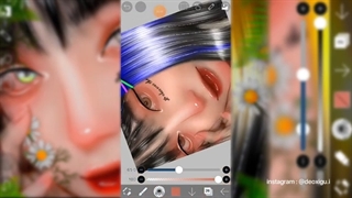 watch me edit in ibis paint x ulzzang girl