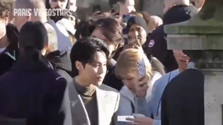 لحظه ورود با شکوه زیباترین مدل جهان پاک جیمین اعظم