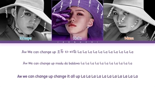 لیریک آهنگ CHEERTS لیدر های سونتین color coded