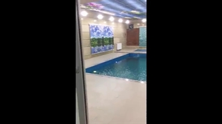 استخر پیش ساخته فایبرگلاس + جکوزی فایبرگلاس | اجرا در بابلسر توسط شرکت آبی سازه