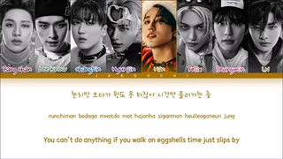 لیریک آهنگ FREEZE استری کیدز (color coded Lyrics)