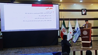 ارائه دستگاه سی ان سی چهار محوره مهندس احمدی رویداد ملی تاثریا