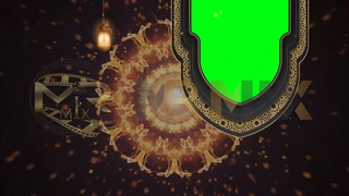 فوتیج پرده سبز کروماکی اسلایدشو اسلامی