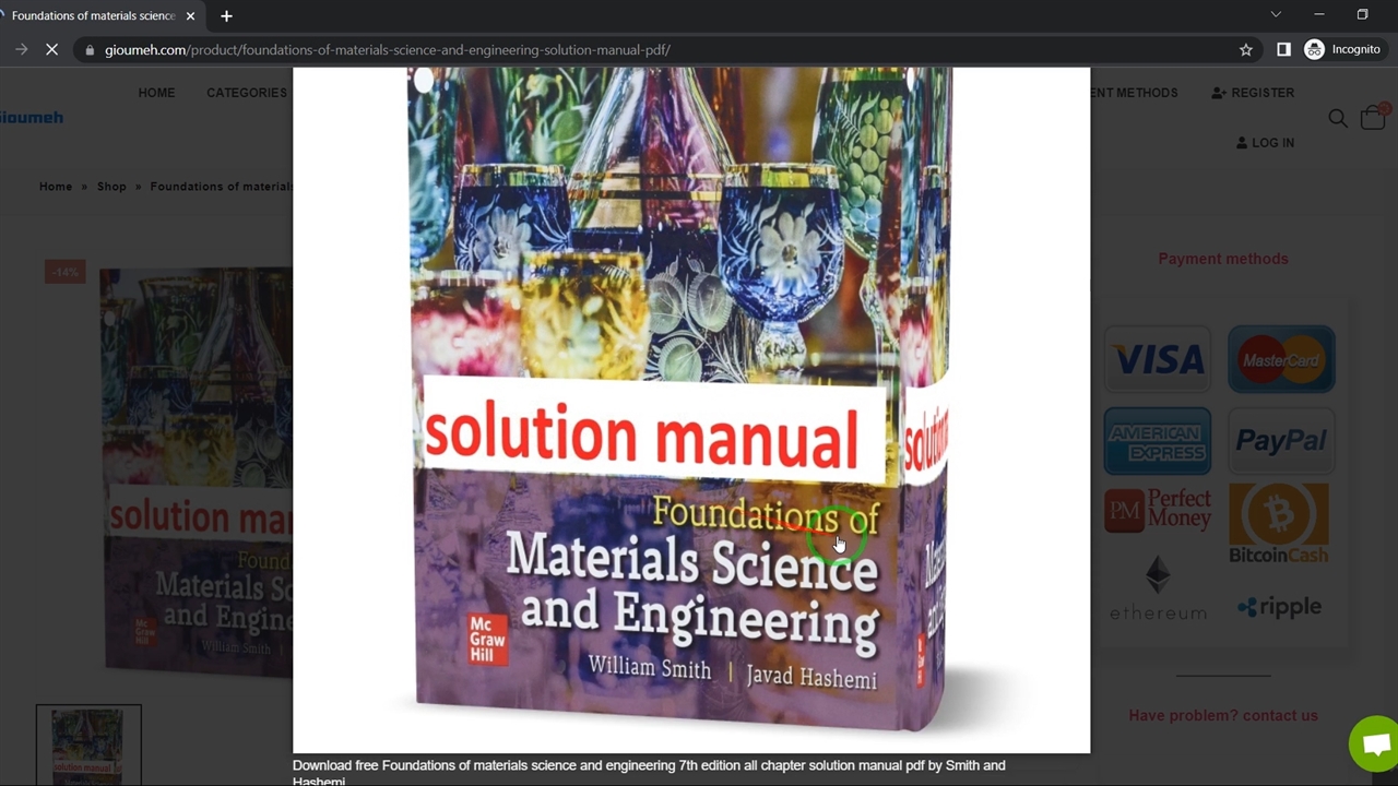 Foundations of materials science and engineering 7th edition all
